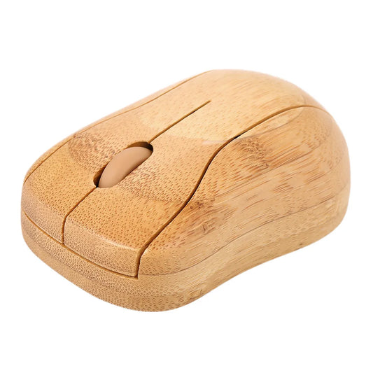 2.4G Wireless Optical Bamboo Mouse