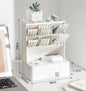 Angled Pen Holder Desk Organizer