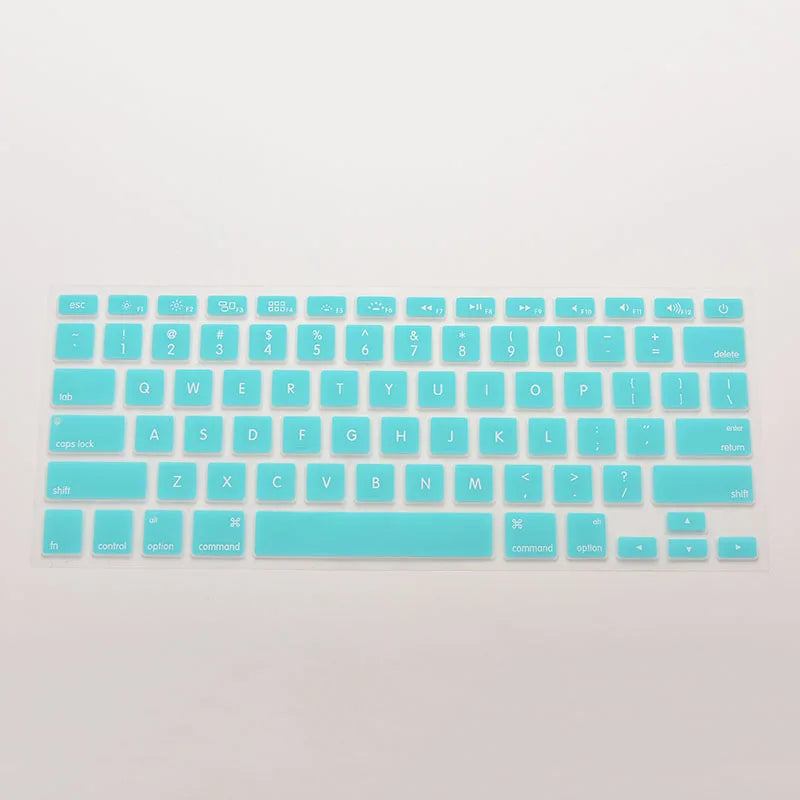 Colorful Silicone Keyboard Cover Sticker for Macbook Air