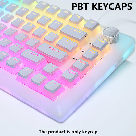 PBT Pudding 129 Keycaps