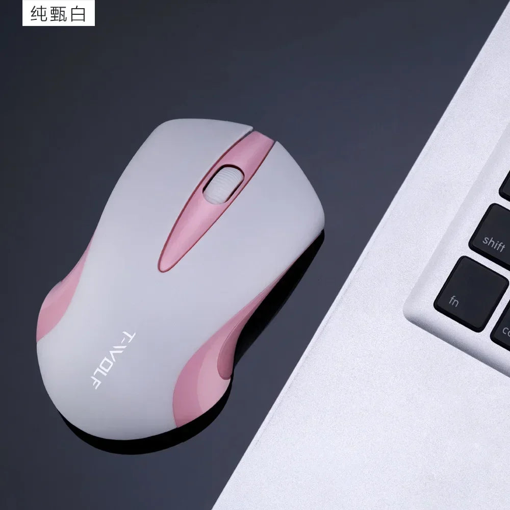Pink Computer Wireless Mouse