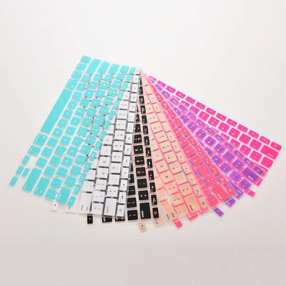 Colorful Silicone Keyboard Cover Sticker for Macbook Air