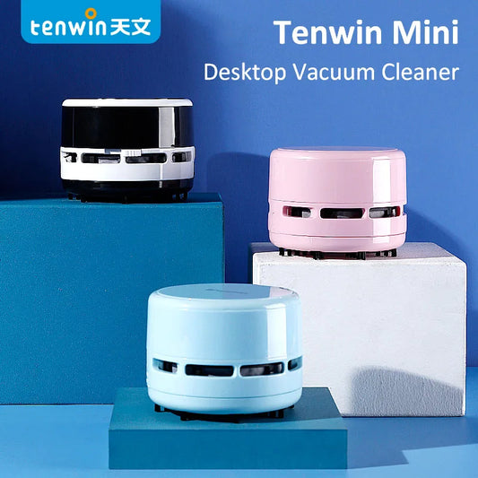 Tenwin Portable Mini Desktop Vacuum Cleaner
