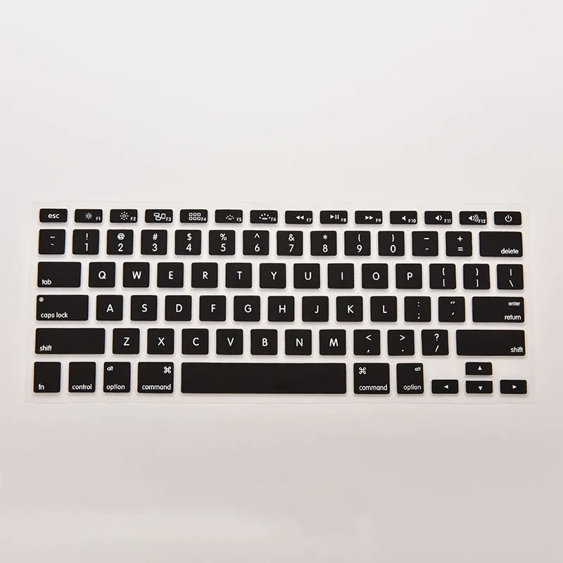 Colorful Silicone Keyboard Cover Sticker for Macbook Air