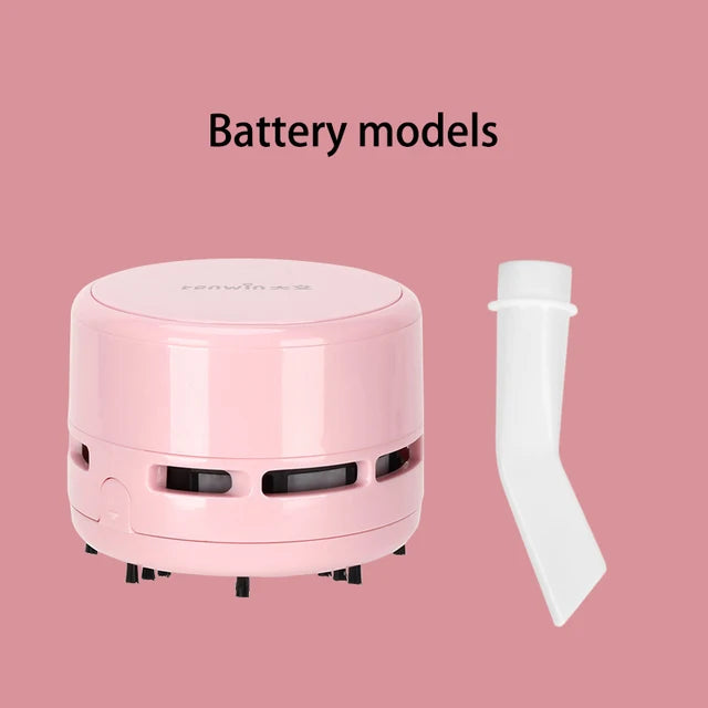 Tenwin Portable Mini Desktop Vacuum Cleaner